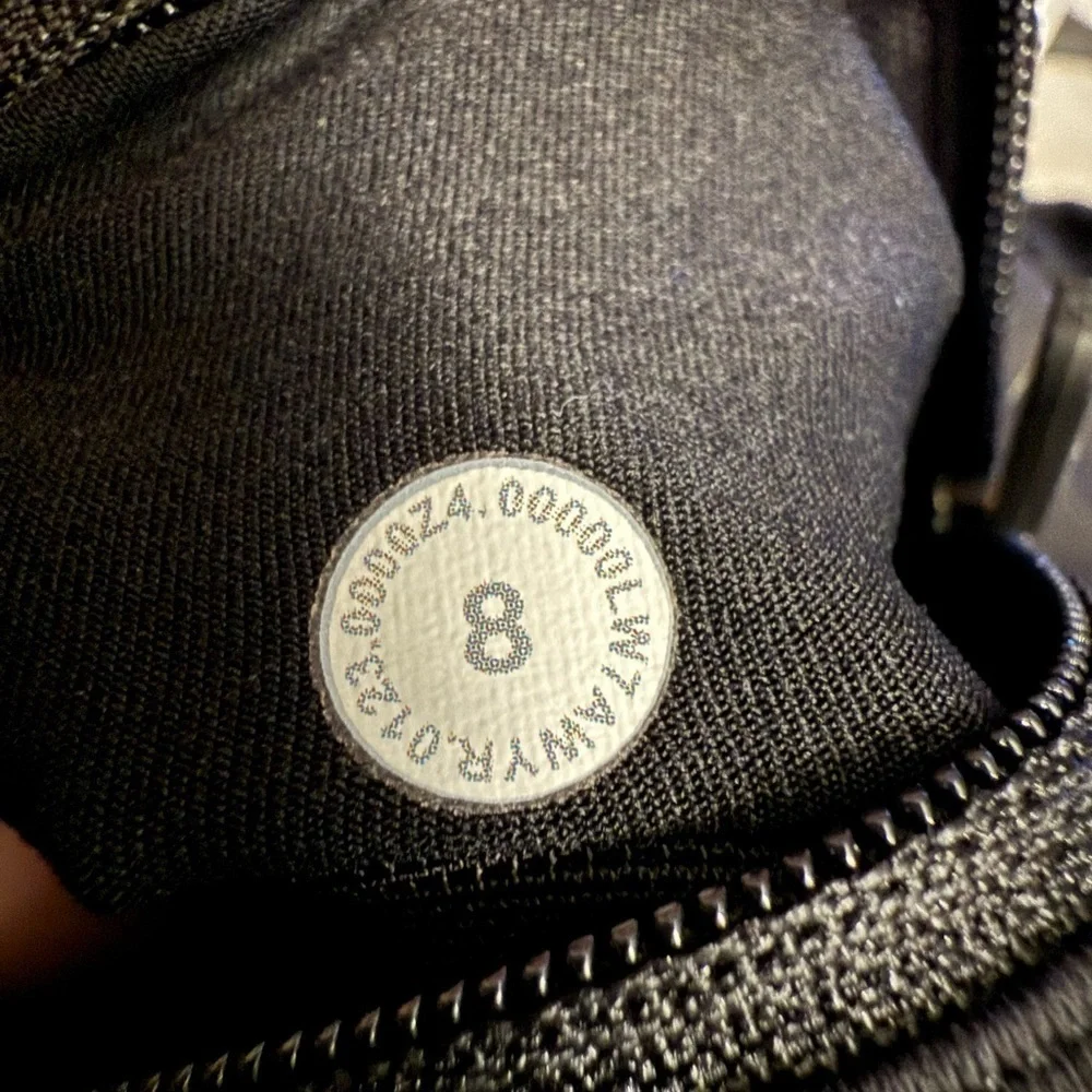 Lululemon Speed Up Short 2.5” Low Rise Black Sz 8 Second Release Retired Edition